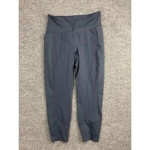 REI Co-op Leggings Womens Large Blue High Rise Ankle Pockets Stretch Athletic